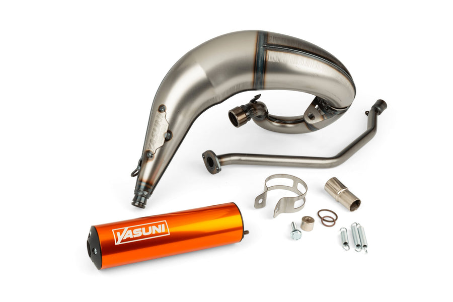 Beta RR Track 50 2T - Exhaust Cross ML Orange