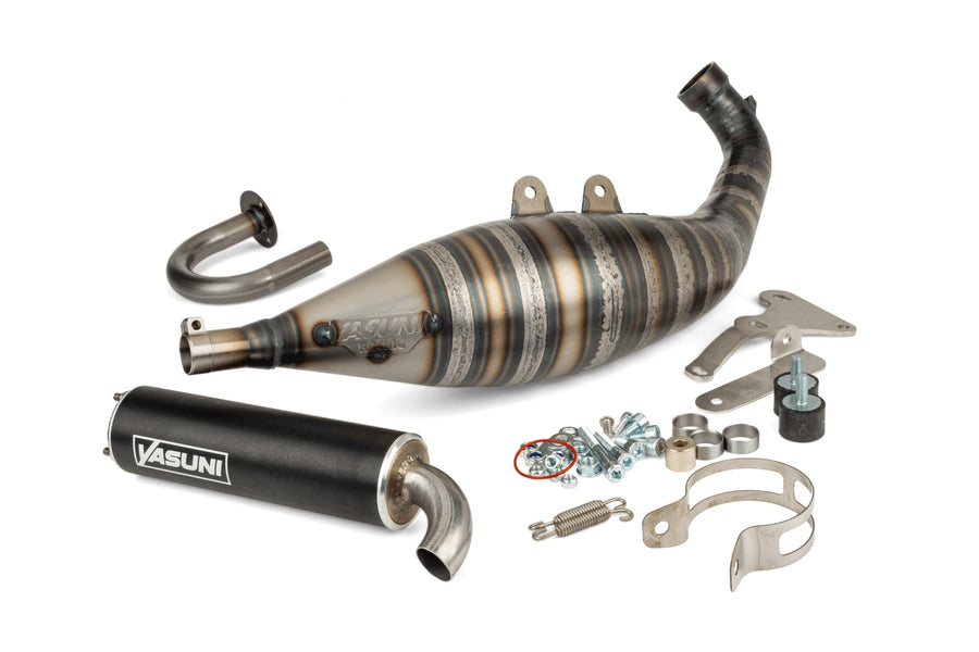 Aprilia SR Netscaper 50 2T LC - scarico Carrera 100