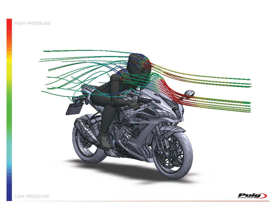 KAWASAKI ZX-10RR NINJA PERFORMANCE [2018] – Cupolino R-Racer – Colorato