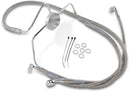 harley davidson flhri [DRAG SPECIALTIES] – Edelstahl-Bremsleitungs-Kit in verlängerter Ausführung-3