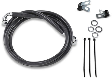 Harley Davidson Fxsts [DRAG SPECIALTIES] - Kit linea freno estesa in vinile nero - 0
