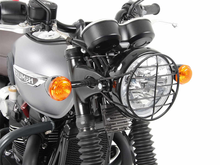 Triumph Bonneville T 100 [2017-2025] - Lampenschutzgitter schwarz