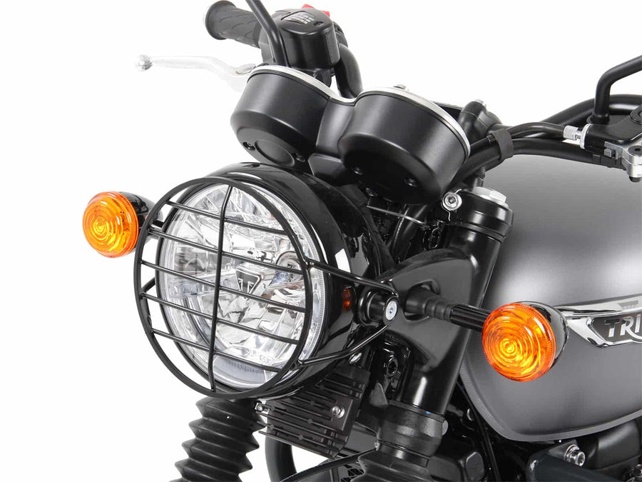 Triumph Bonneville T 100 [2017-2025] - Lampenschutzgitter schwarz