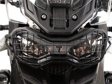 Triumph TIger 900 Rally Pro [2024-2025] - Vista dettagliata della griglia del faro