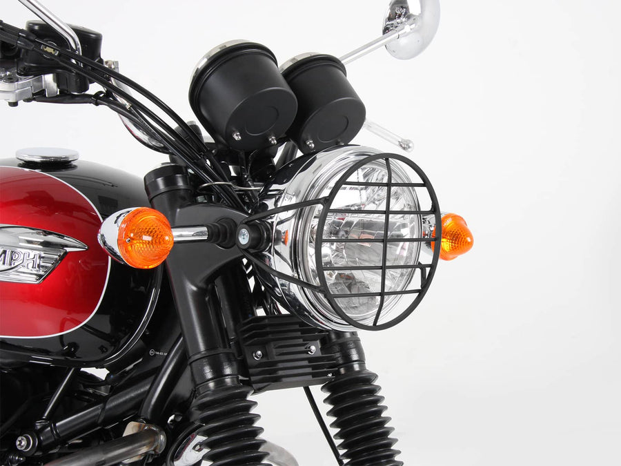 Triumph Bonneville [2002-2016] - Lampenschutzgitter schwarz