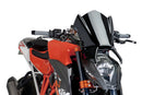 TRIUMPH BONNEVILLE T 120 BLACK [2025] - New Generation Sport Windschild | Schwarz | PUIG 7014N