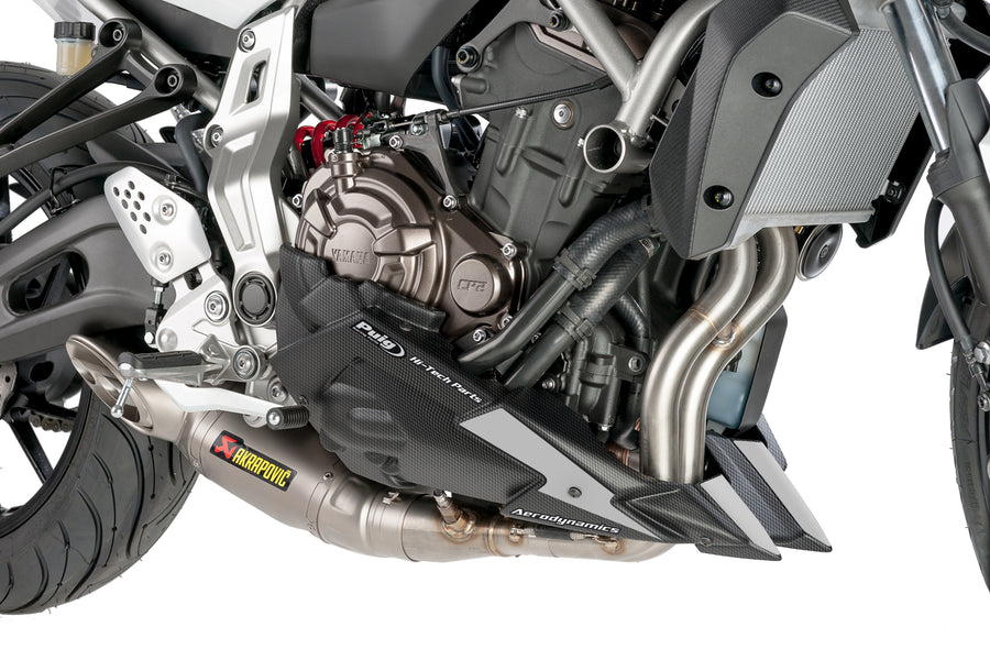 YAMAHA MT-07 MOTO CAGE [2017] – Front Spoiler – Matte Black