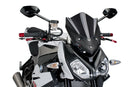 TRIUMPH BONNEVILLE T 120 BLACK [2025] - New Generation Sport Windschild | Carbon-Optik | PUIG 7040C