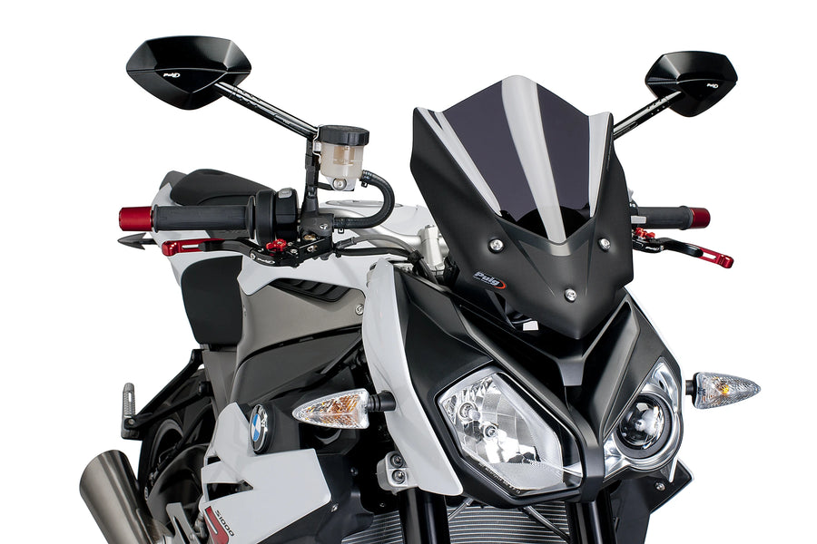 TRIUMPH BONNEVILLE T 120 BLACK [2025] - New Generation Sport Windschild | Stark getönt | PUIG 7040F