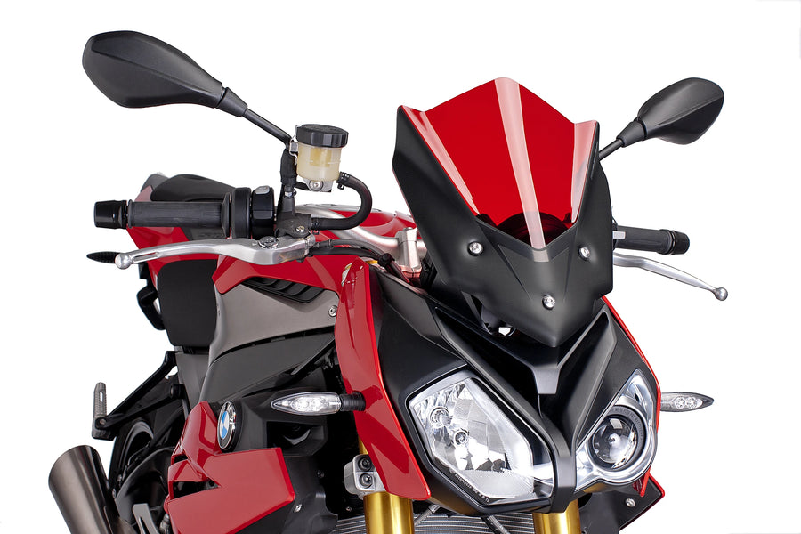 TRIUMPH BONNEVILLE T 120 BLACK [2025] - New Generation Sport Windschild | Rot | PUIG 7040R