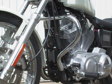Harley Davidson Sports 883/1200 (Custom [1988-2003] - bar protettivo realizzato con tubi da 30 mm