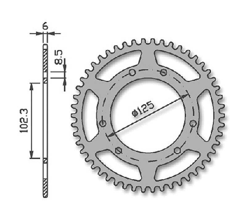 GAS GAS EC 350 F [2024-2025] - Auspuffanlage
