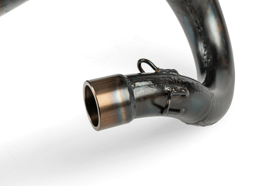 Beta RR Enduro 50 2T - Exhaust Handmade Cross 50-70 red