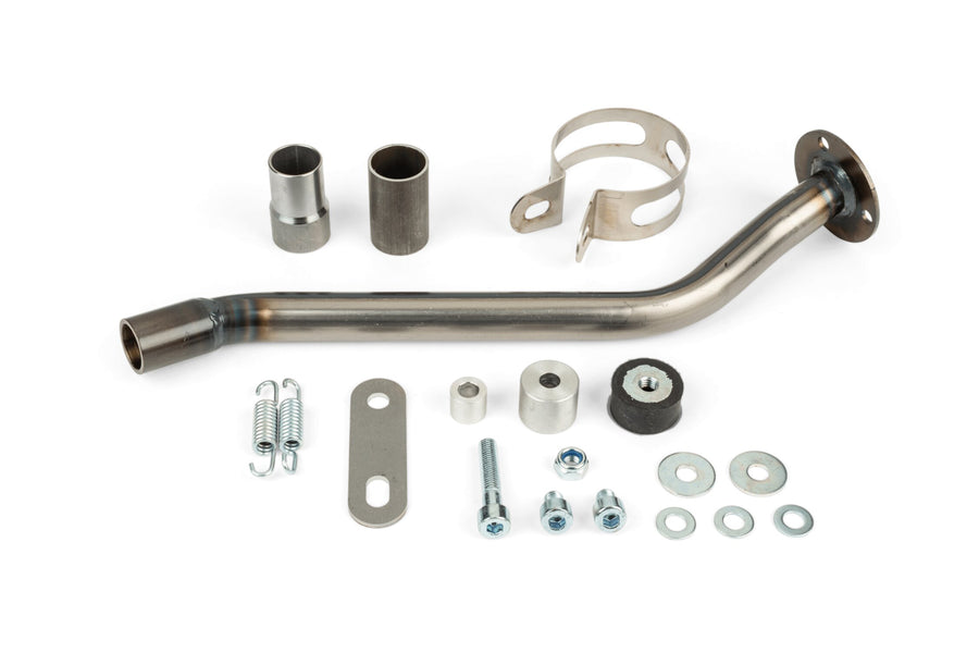 Beta RR Enduro 50 2T - Exhaust Handmade Cross 50-70 red