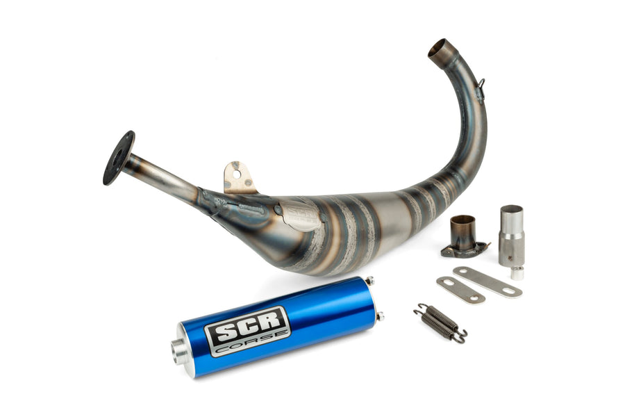 Beta RR-T SM 50 2T - Scarico Racing Line 70 80 Blu