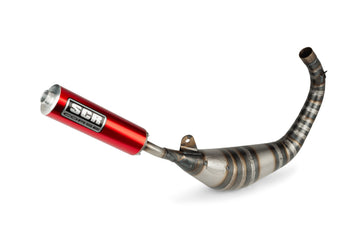 Aprilia SX Factory 50 2T - Auspuff Racing Line 80 90 Rot
