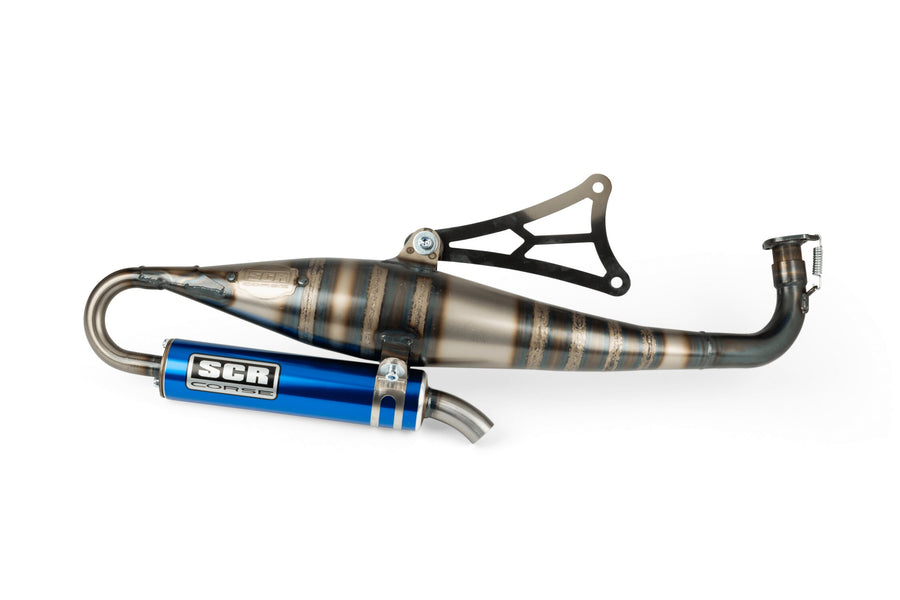 Aprilia SR Netscaper 50 2T LC - Scarico Handmade 70 blu