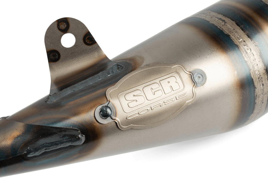 Beta RR Enduro 50 2T - Exhaust Handmade 50-70 purple