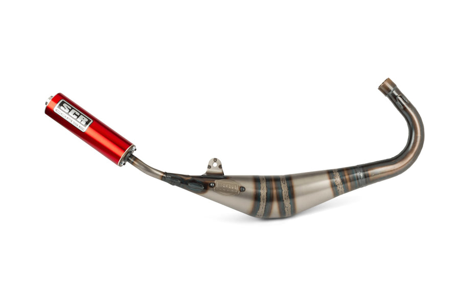 Beta RR Enduro 50 2T - Scarico Handmade 50-70 rosso