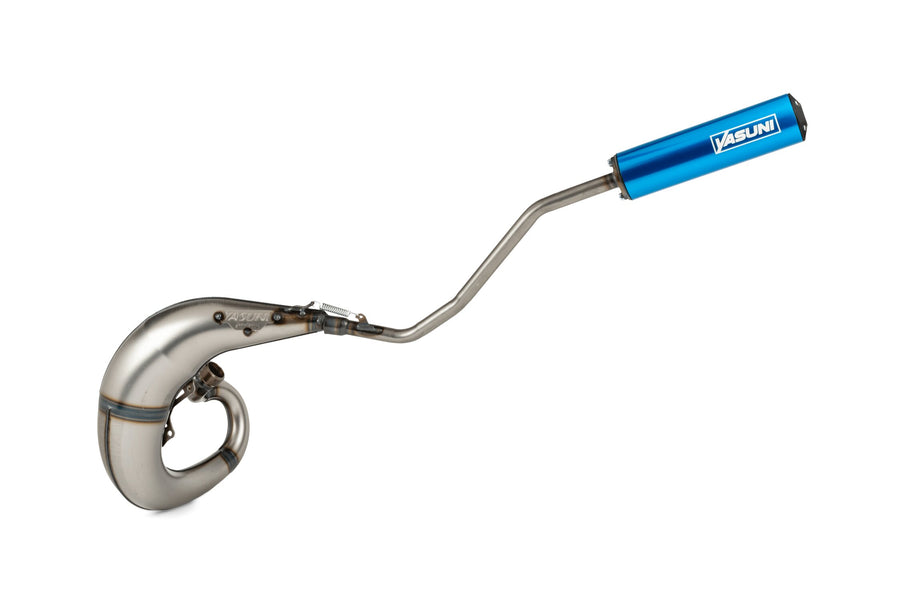 Beta RR SM 50 2T - Scarico Cross ML Blu Sinistro