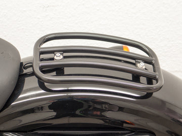 Harley Davidson Sportser Quarantotto [2010-2020] -Passenger Rack Ø 16, curvo, nero