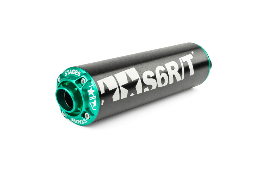 Beta RR Track 50 2T - Exhaust R/T 70-80 Black / Turquoise