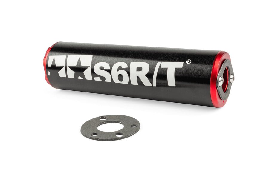 Beta RR Enduro 50 2T - Scarico R/T 90-100 Nero/Rosso