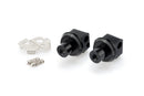 BMW G 650 GS SERTAO [2016] – Adapter Beifahrer Fußrasten- Gummipad – Schwarz-1