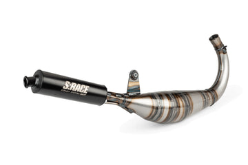 Keeway SM 50 2T - Auspuff S Race 85-100 Low-Mount Schwarz