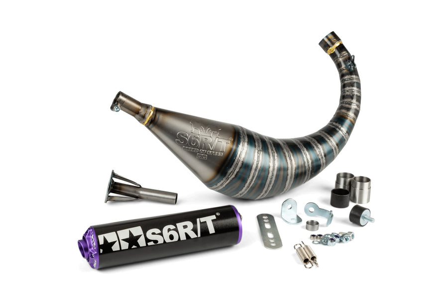 Beta RR Enduro 50 2T - Scarico R/T 70 - 80 Nero / Viola