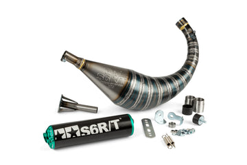 Fantic XE 50 2T - Exhaust R/T 70 - 80 Black / Turquoise