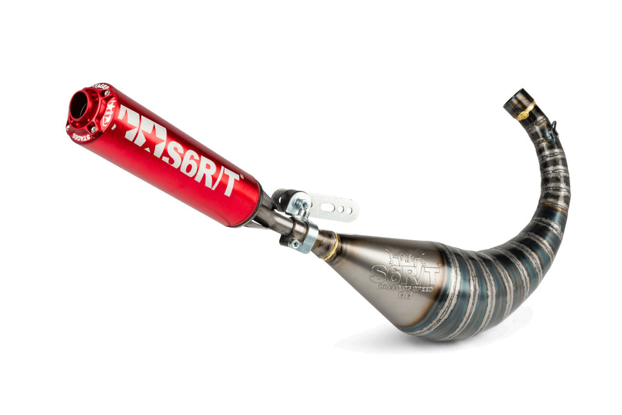Fantic XE 50 2T - Scarico R/T 70 - 80 Rosso