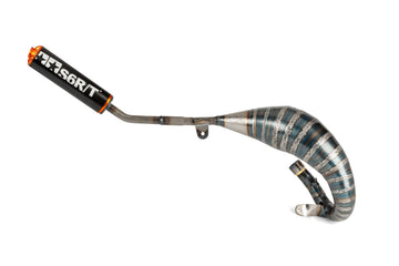 Beta RR SM 50 2T - Scarico R/T 70-80 Nero / Arancio