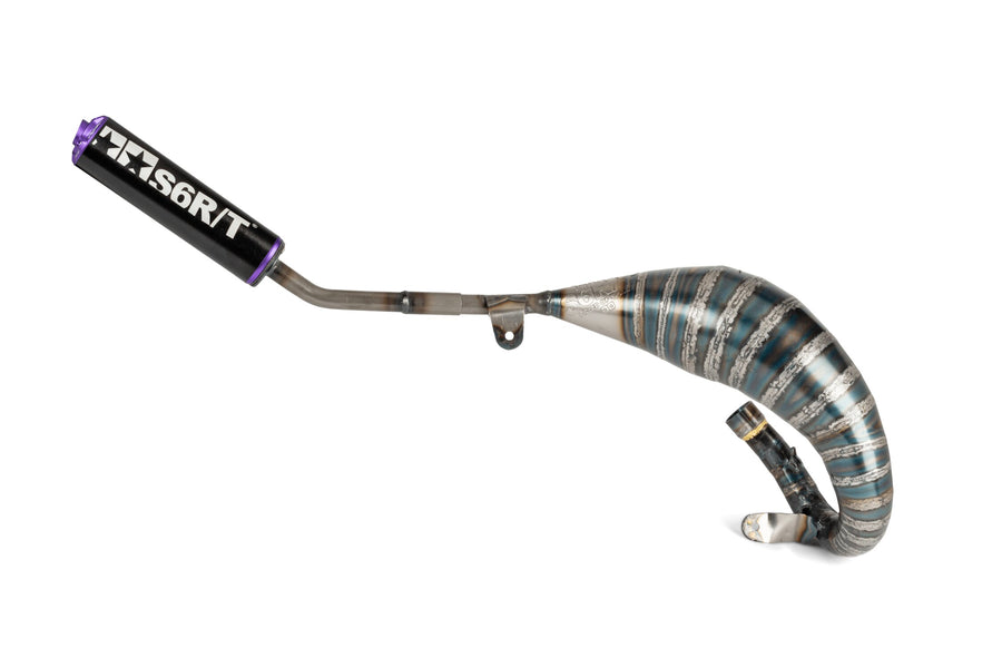 Beta RR Enduro 50 2T - Scarico R/T 70-80 Nero / Viola