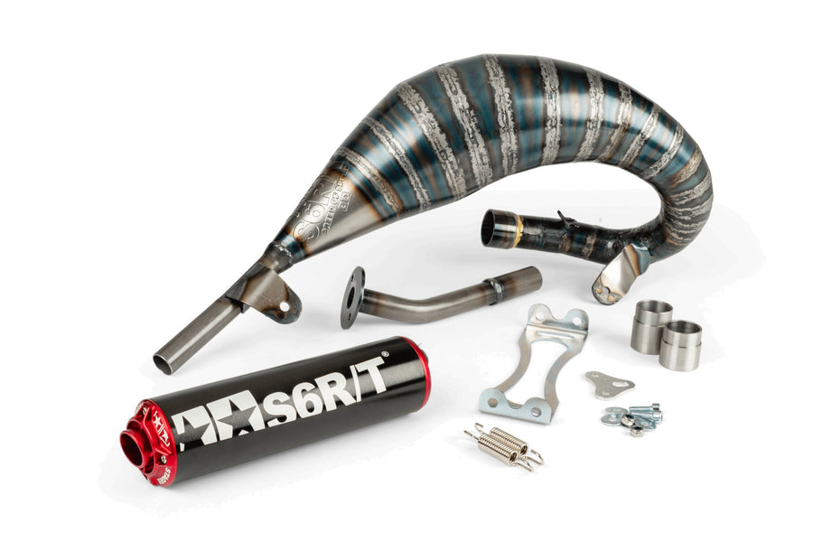 Beta RR Track 50 2T - Exhaust R/T 70-80 Black / Red