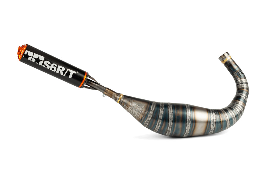 Beta RR Enduro 50 2T - Scarico R/T 90-100 Nero/Arancione