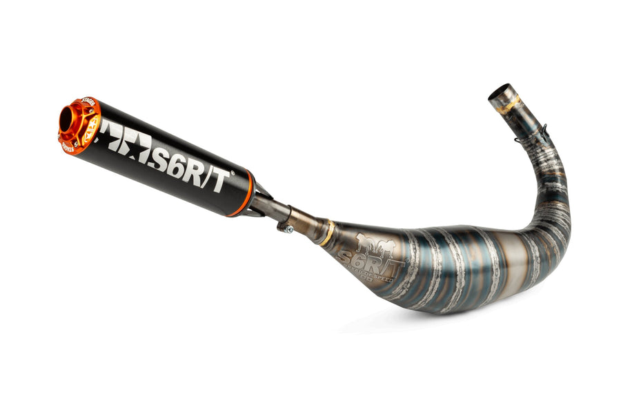 Beta RR Enduro 50 2T - Scarico R/T 90-100 Nero/Arancione