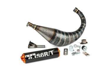 Derbi Senda DRD Racing SM 50 2T D50B0 [2012–] - Scarico R/T 70-80 Nero Arancione