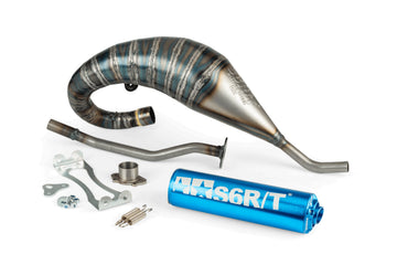 Derbi Senda X-Treme SM '05 - '10 50 2T D50B0 - Scarico R/T Alto Blu