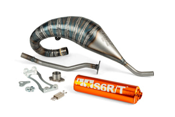 Derbi Senda R X-Race Trail '05 - '10 50 2T D50B0 - Exhaust R/T High Orange