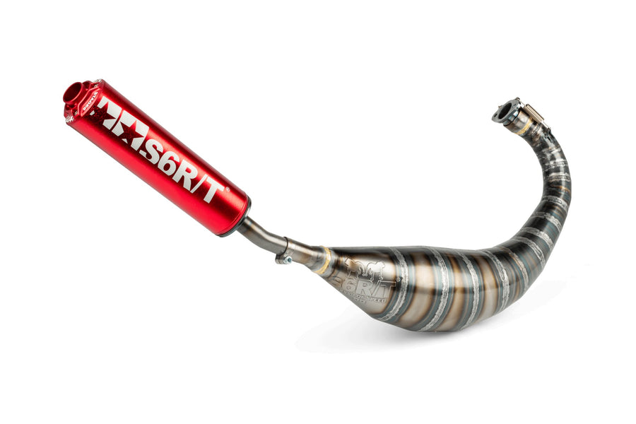 Derbi Senda R DRD Racing Enduro 50 2T D50B0 [2006–] - Scarico 80-90 Rosso