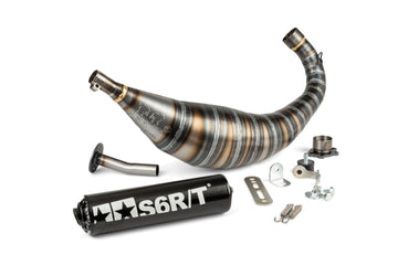 Derbi Senda X-Race SM '05 - '10 50 2T D50B0 - Scarico 90-100 Nero