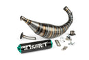 Aprilia RX 50 2T D50B1 [2006–] - Exhaust R/T Black Turquoise