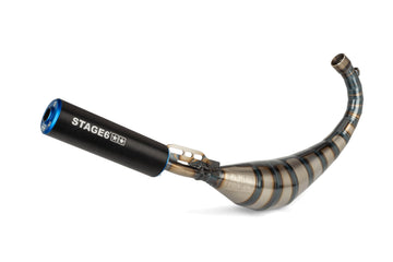 Beta RR SM 50 2T - Scarico Streetrace 80-90 Blu