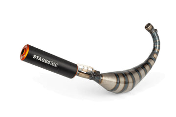 Beta RR SM 50 2T - Scarico Streetrace 80-90 Arancio Nero