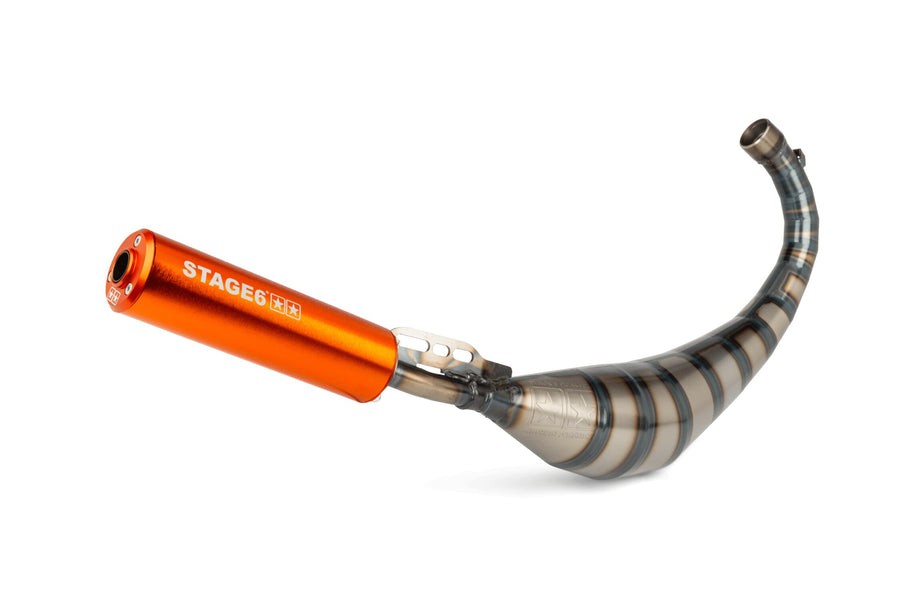 Beta RR Enduro 50 2T - Scarico Streetrace 80-90 Arancio