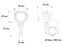 Aprilia TUAREG 660 [2025-] - SET FARI AGGIUNTIVI NOVA LED nero-9