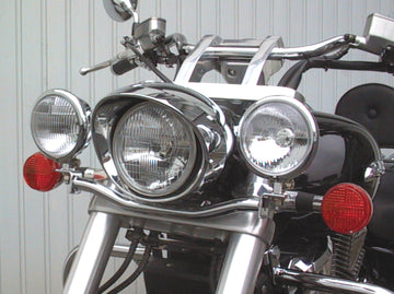 Honda VTX 1800 [2001-2006] - Porta della lampada per ulteriori fari