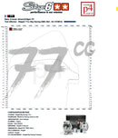 Aprilia RX 50 2T D50B1 [2006–] - Gruppo motore Big Racing 77cc