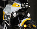 Ducati DesertX [DENALI] – Positionsleuchten-Halterung Frontansicht